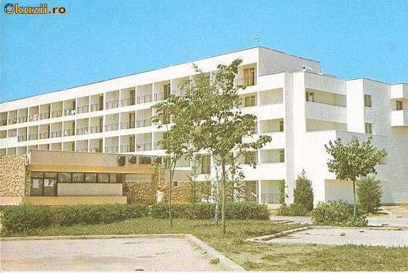 CP195-29 Saturn -Hotel ,,Gama&quot; (jud.Constanta) -scrisa 1982- carte postala, necirculata -starea care se vede