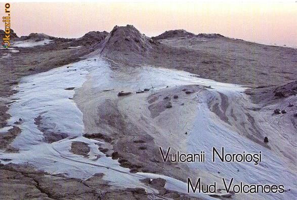 CP196-61 Vulcanii Noroiosi - Buzau -carte postala, necirculata -starea care se vede