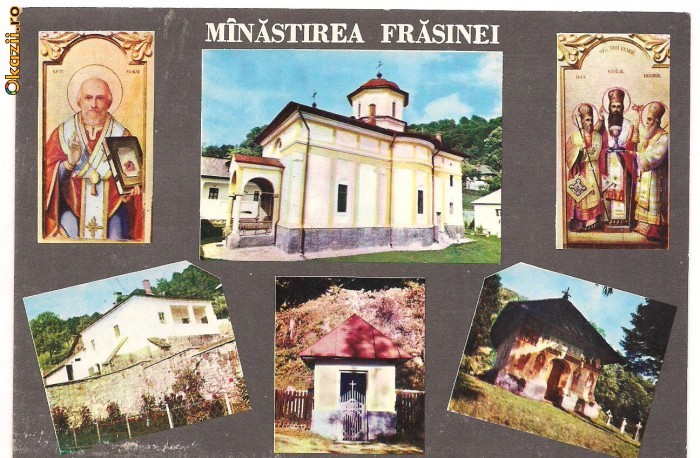 carte postala(ilustrata)-VILCEA-MINASTIREA FRASINEI