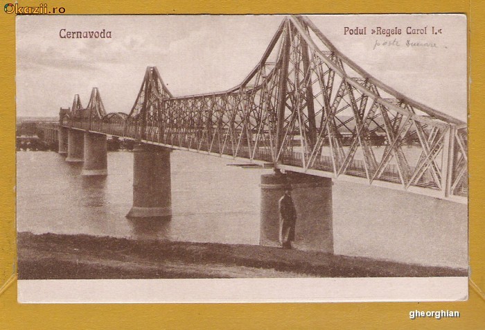 CERNAVODA PODUL 1925 CERNAVODA PODUL 1925