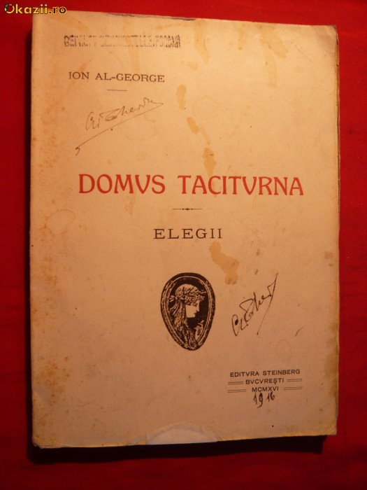 Ion Al-George - Domus Taciturna -1916,desene- Catul Bogdan