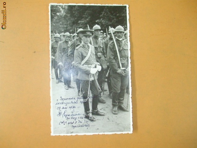 Carte Postala Depunerea Juramantului Calarasi 1936 foto mare Carte Postala Depunerea Juramantului Calarasi 1936 foto mare