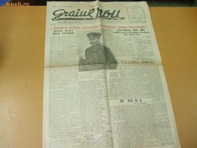 Ziar GRAIUL NOU 10 05 1947