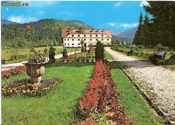 CP199-86 Covasna -Sanatoriul din statiune -carte postala, circulata 1972 -starea care se vede