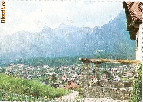 CP201-04 Busteni -Valea Alba -carte postala, circulata 1976 -starea care se vede