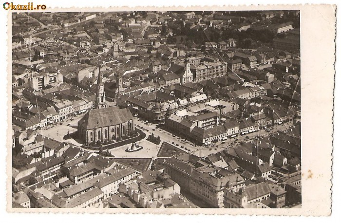 CPI (B206) CLUJ, VEDERE GENERALA, NECIRCULATA, 1935. CPI (B206) CLUJ, VEDERE GENERALA, NECIRCULATA, 1935.