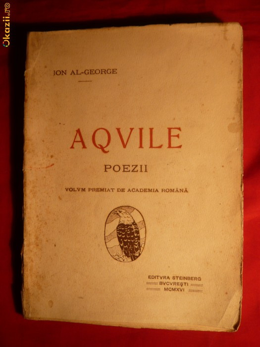 Ion Al-George -AQVILE -Poezii - 1916 -Ed IIa