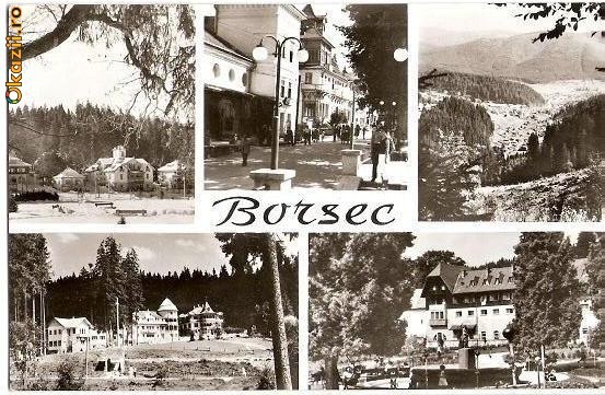 CP202-42 Borsec -carte postala, circulata 1966 -starea care se vede