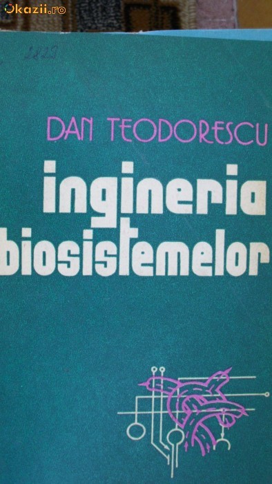 INGINERIA BIOSISTEMELOR INGINERIA BIOSISTEMELOR