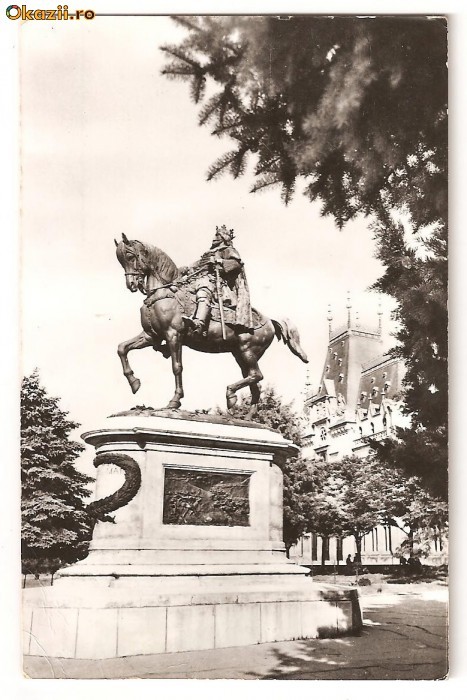 CPI (B252) IASI, STATUIA LUI STEFAN CEL MARE, CIRCULATA, 1963 CPI (B252) IASI, STATUIA LUI STEFAN CEL MARE, CIRCULATA, 1963