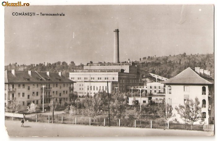 CPI (B268) COMANESTI, TERMOCENTRALA, CIRCULATA, 1963 CPI (B268) COMANESTI, TERMOCENTRALA, CIRCULATA, 1963