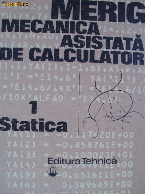 MECANICA ASISTATA DE CALCULATOR MECANICA ASISTATA DE CALCULATOR