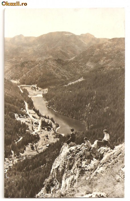 CPI (B288) LACUL ROSU, VEDERE DE PE SUHARDUL MIC, CIRCULATA, 1969