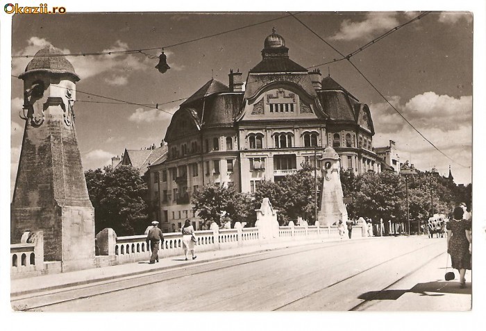 CPI (B315) TIMISOARA, VEDERE, CIRCULATA, 1957