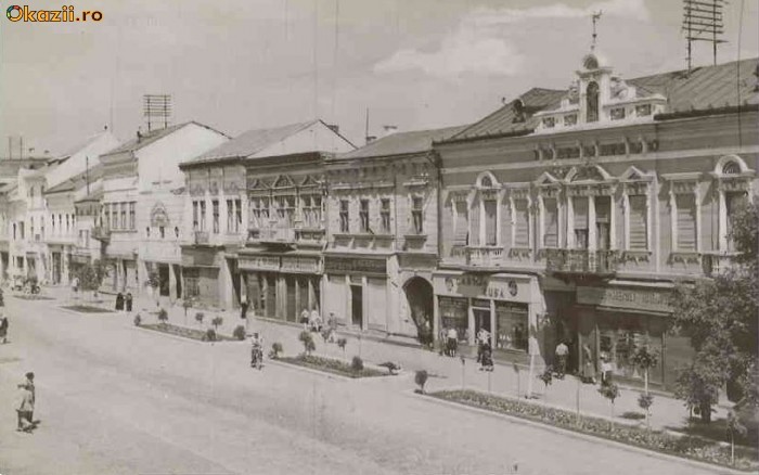 R 9733 Republica Populara Romana vedere din reghin necirculata