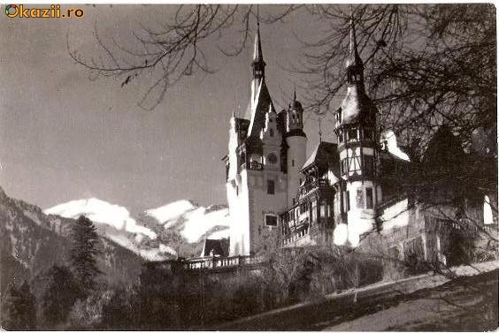 CP205-85 Sinaia -Muzeul Peles -RPR -carte postala, circulata 1957 -starea care se vede CP205-85 Sinaia -Muzeul Peles -RPR -carte postala, circulata 1957 -starea care se vede