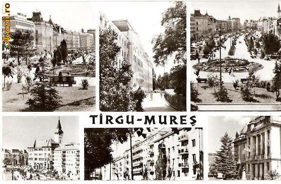 CP206-85 Targu-Mures -carte postala circulata 1969 -starea care se vede