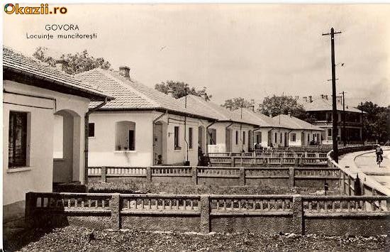 CP206-79 Govora -Locuinte muncitoresti -RPR -carte postala circulata 1961 -starea care se vede CP206-79 Govora -Locuinte muncitoresti -RPR -carte postala circulata 1961 -starea care se vede