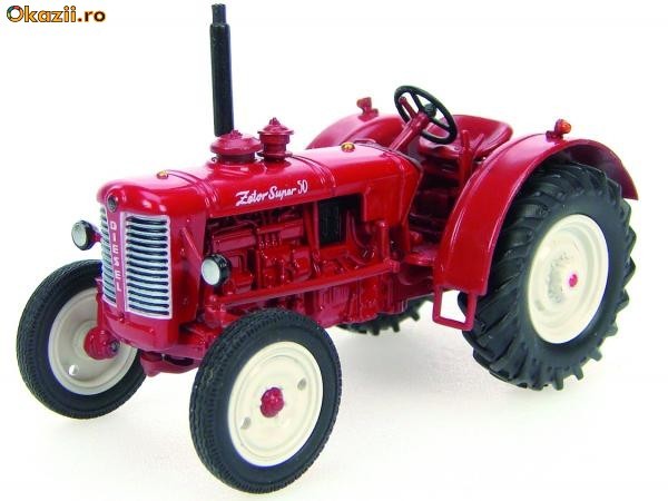 Macheta tractor Zetor Super 550 1:43 foto mare Macheta tractor Zetor Super 550 1:43 foto mare