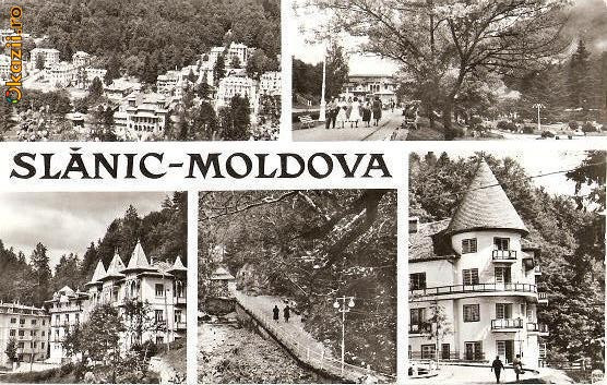 CP207-75 Slanic-Moldova -carte postala necirculata -starea care se vede