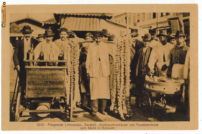 933 - BUCURESTI, Market, Romania - old postcard - unused