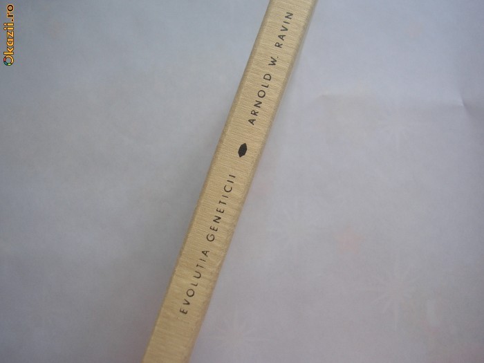 ARNOLD W. RAVIN - EVOLUTIA GENETICII RF13/4