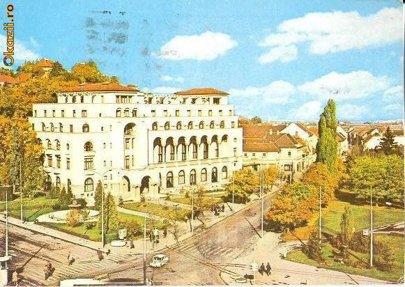 CP208-83 Brasov -Casa Armatei -carte postala circulata 1972 -starea care se vede