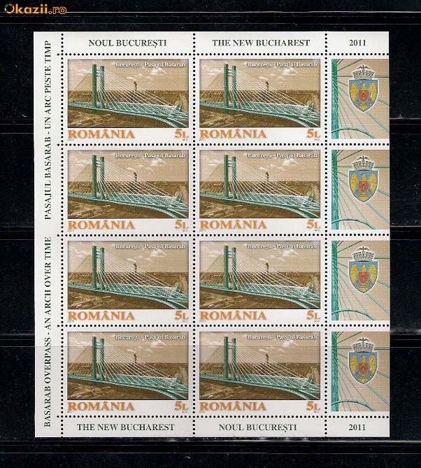 ROMANIA-2011 PASAJUL BASARAB - MINICOALA LP 1905 ROMANIA-2011 PASAJUL BASARAB - MINICOALA LP 1905