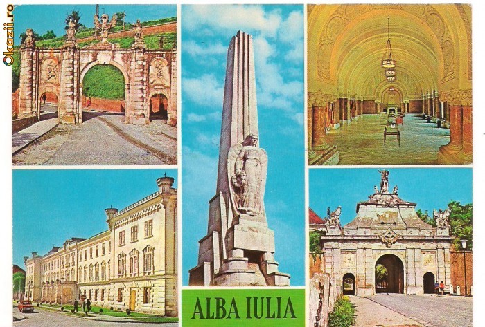 carte postala-ALBA IULIA