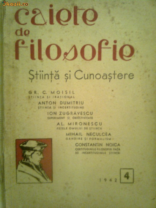 Caiete de filozofie-Stiinta si cunoastere 4/1942