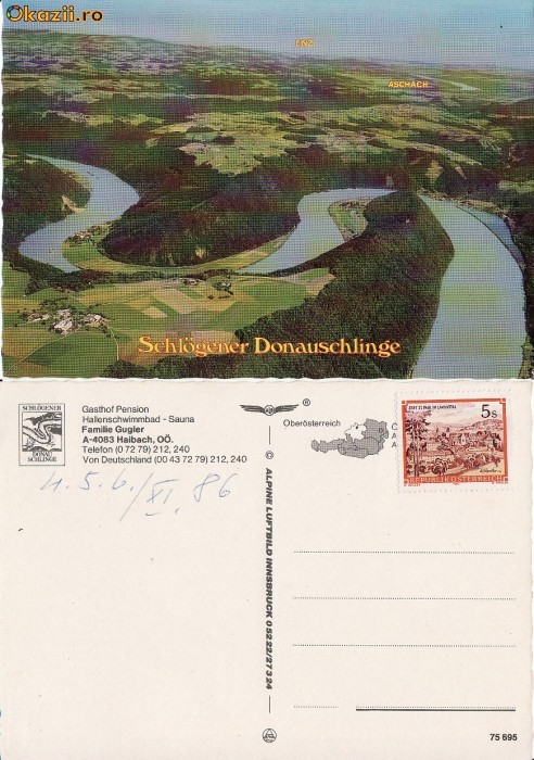 Ilustrata Austria- Dunarea