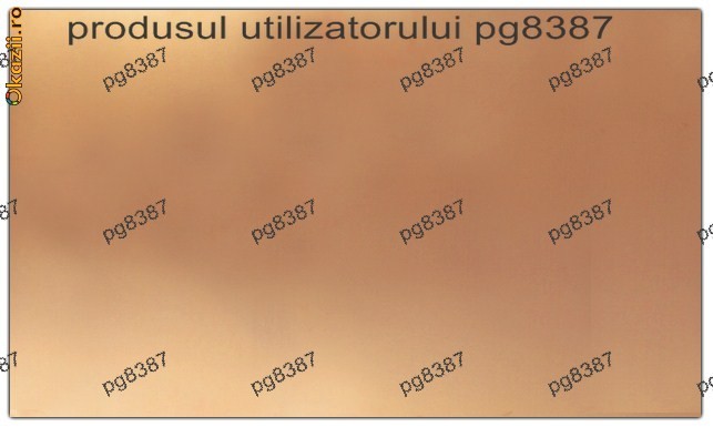 Cablaj simplu placat - 300x400 mm-130634 Cablaj simplu placat - 300x400 mm-130634