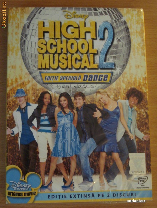 High School Musical 2 / Liceul Muzical 2 (2 DVD) foto mare High School Musical 2 / Liceul Muzical 2 (2 DVD) foto mare