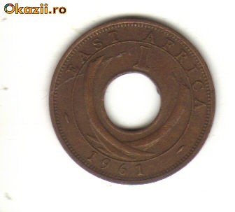 bnk mnd East Africa 1 cent 1961H bnk mnd East Africa 1 cent 1961H