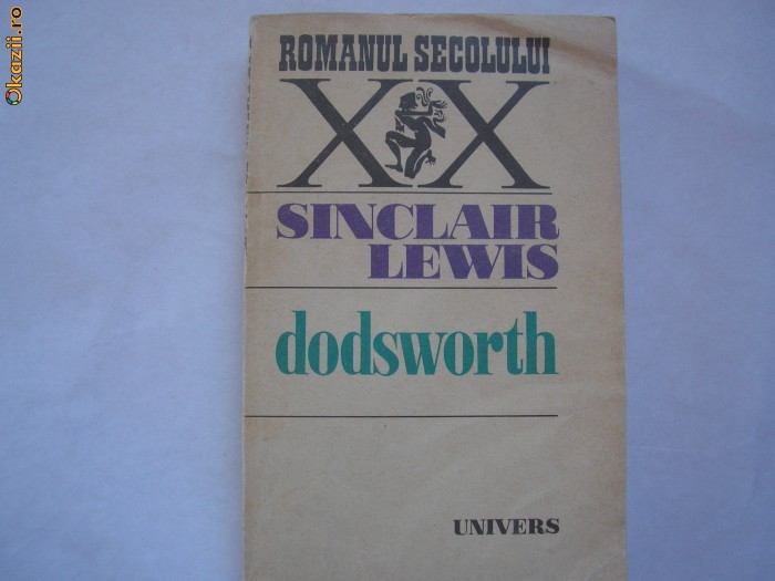 Sinclair Lewis - DODSWORTH RF8/3 Sinclair Lewis - DODSWORTH RF8/3