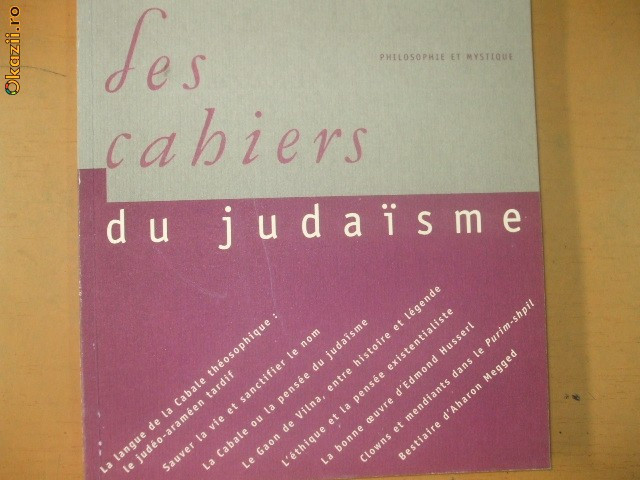 Les cahiers du judaisme nr. 16 / 2004