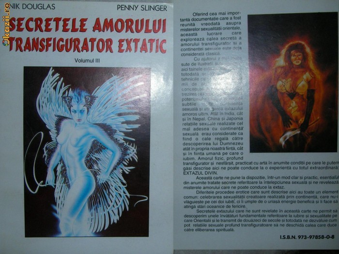 Secretele amorului transfigurator extatic -vol. III - NIK DOUGLAS \ PENNY SLINGER ( am si vol. 1,2 ) Secretele amorului transfigurator extatic -vol. III - NIK DOUGLAS \ PENNY SLINGER ( am si vol. 1,2 )