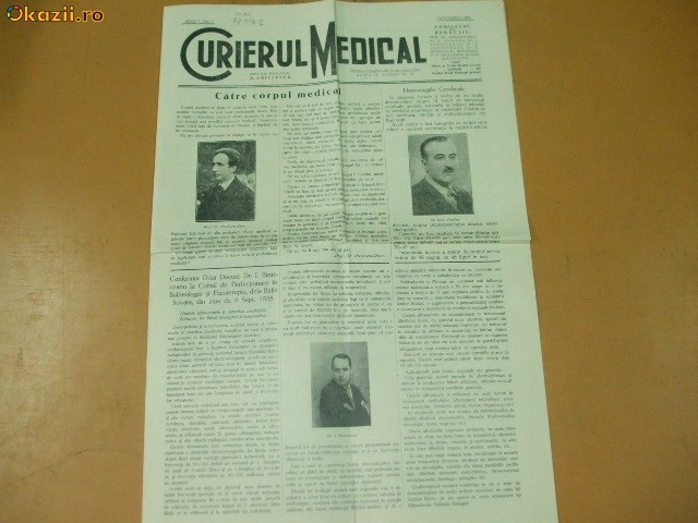 Curierul medical Octombrie 1935
