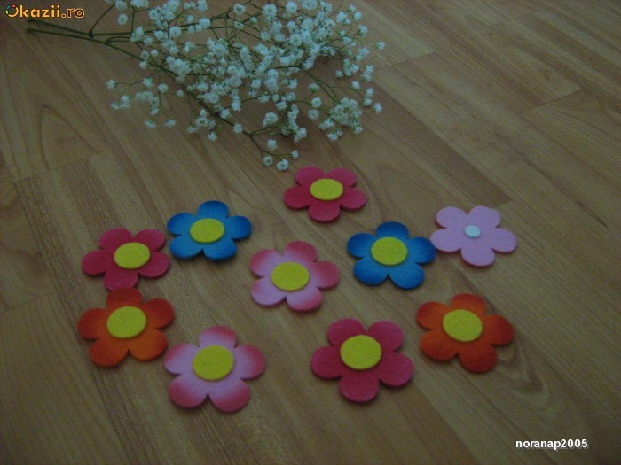 Floricele Decorative Nunta Botez Marturii Pahare Lumanari Nunta