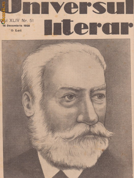 Revista Universul Literar : GHEORGHE PANU (1928)