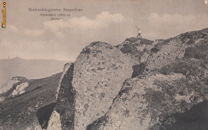 B33023 Siebenburgische Karpathen Hohenstein Gipfel Muntii Carpati Piatra Mare