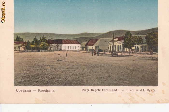 B29982 Covasna Kovaszna Piata Regele Ferdinand I