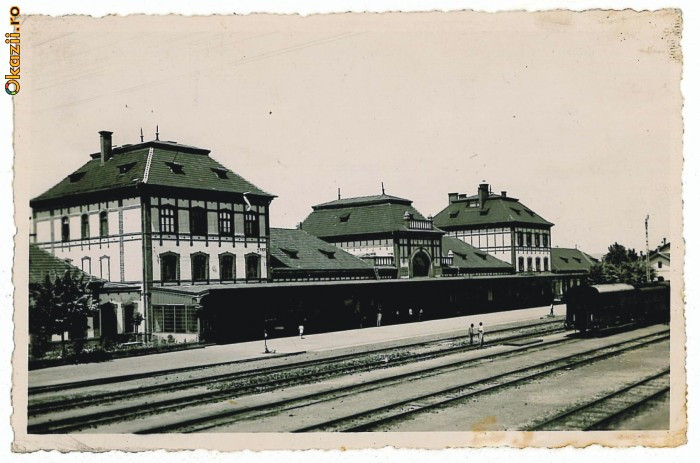 2144 - TEIUS, Alba, Train, Railway Station - Old P.C. real FOTO - used - 1938