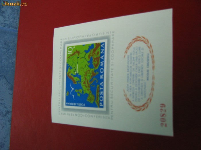 COLITA NEDANTELATA 1975 CSCE HELSINKI COLITA NEDANTELATA 1975 CSCE HELSINKI