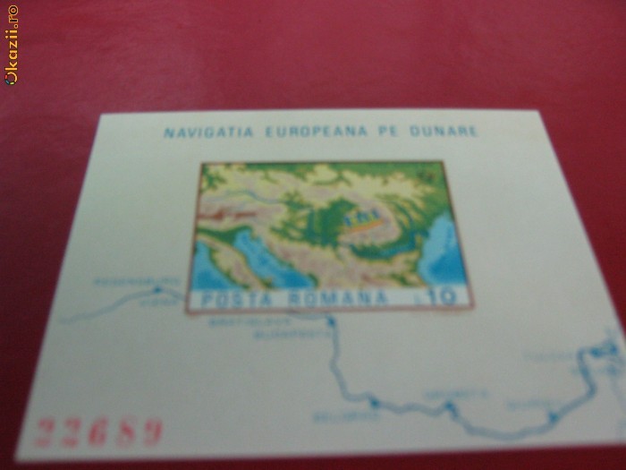 COLITA NEDANTELATA 1978 NAVIGATIE EUROPEANA PE DUNARE COLITA NEDANTELATA 1978 NAVIGATIE EUROPEANA PE DUNARE