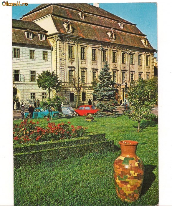 carte postala-SIBIU-Muzeul Bruchenthal carte postala-SIBIU-Muzeul Bruchenthal