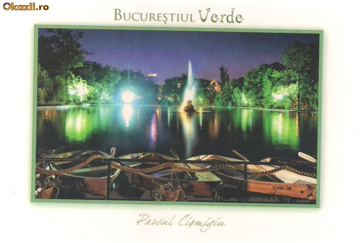 carte postala-Colectia-Bucurestiul verde *6*