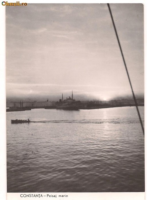carte postala-CONSTANTA-Peiaj pe mare
