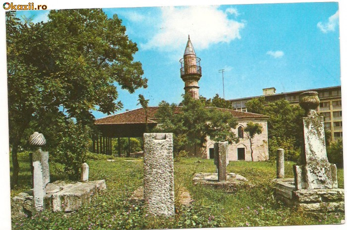 carte postala(ilustrata)-MANGALIA-Geamia,,Esma-Han&quot;