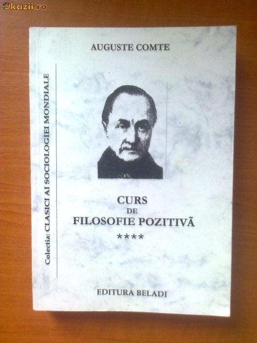 Imagini pentru curs de filosofie pozitiva auguste comte